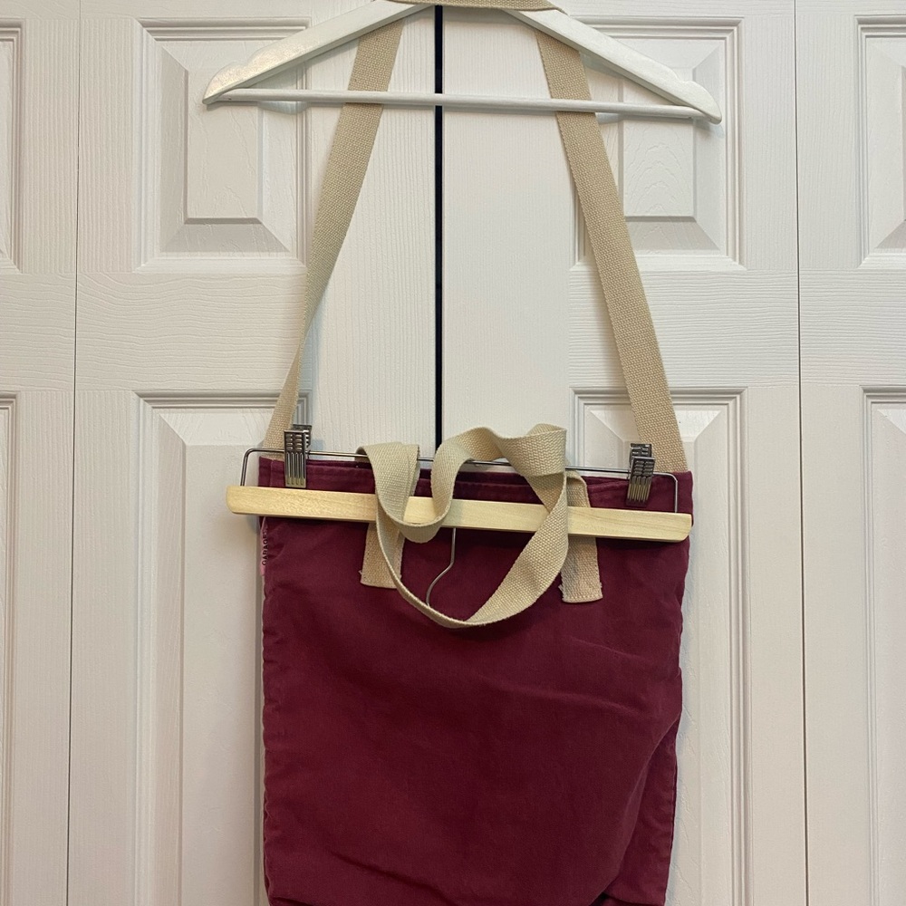 Garage Burgundy Freedom Tote Bag - Picture 2 of 2